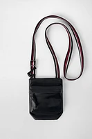 SAC BANDOULIÈRE EN CUIR BOBBY GILLESPIE X ZARA