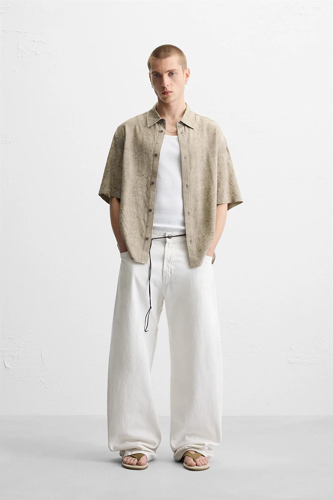 VISCOSE JACQUARD SHIRT