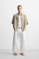 VISCOSE JACQUARD SHIRT