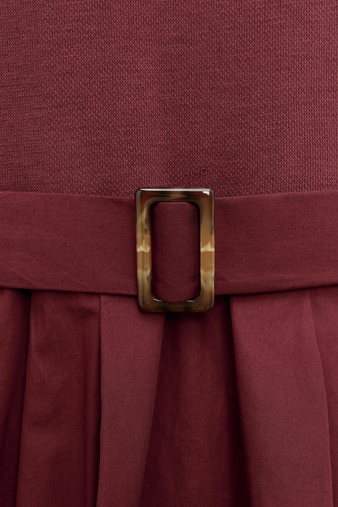 ROBE BIMATIÈRE AVEC CEINTURE