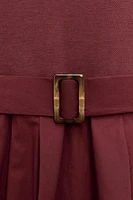 ROBE BIMATIÈRE AVEC CEINTURE