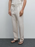 Cotton blend joggers