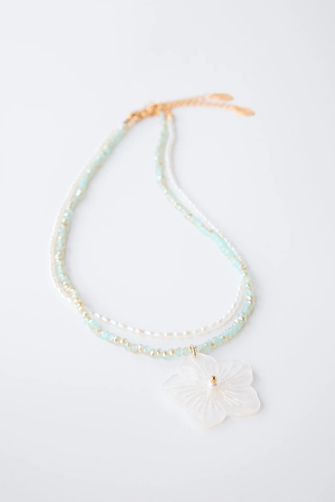 COLLIER FANTAISIE FLEUR