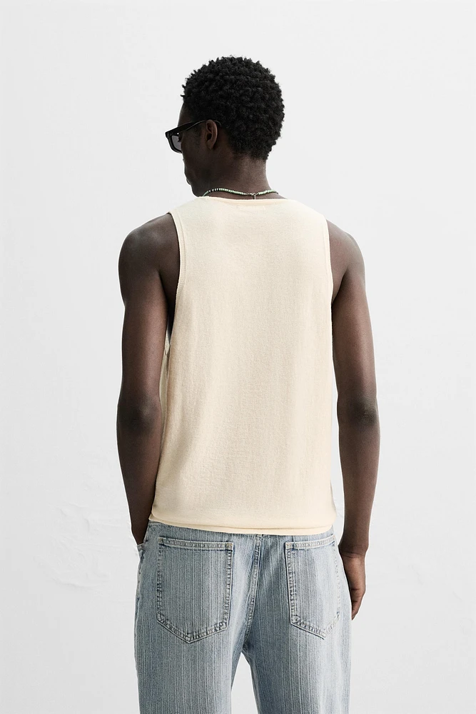 LIGHT KNIT TANK TOP