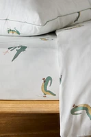 CHILDREN’S CROCODILE FITTED SHEET
