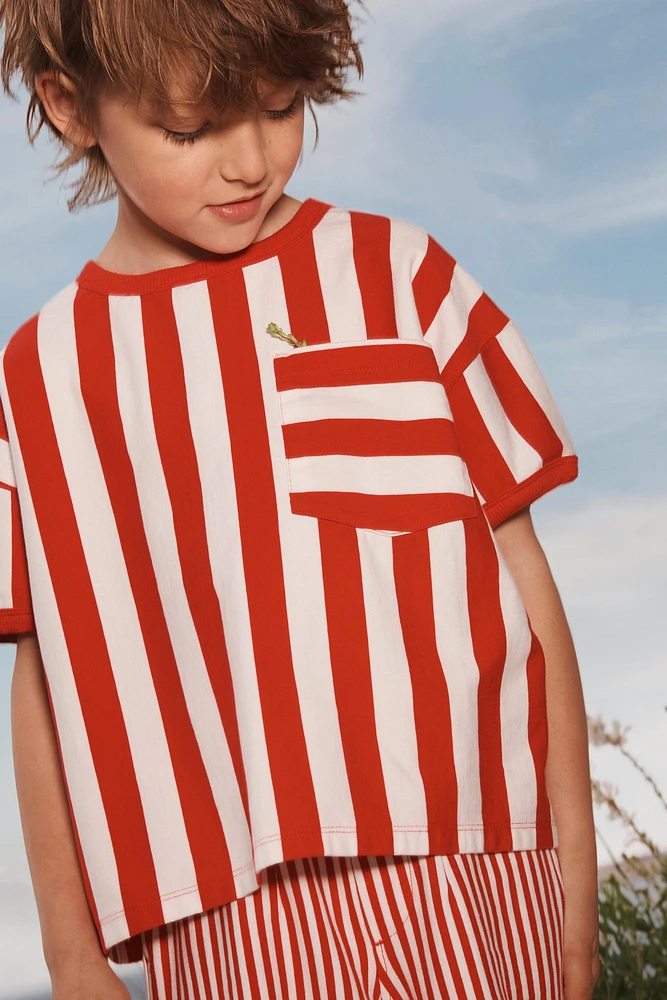STRIPED POCKET T-SHIRT LIMITED EDITION