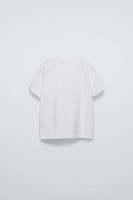 T-SHIRT UNI À POCHE