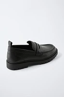 CHAUSSURES D'ÉCOLIER EN CUIR
