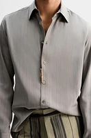 LIMITED EDITION VISCOSE STRIPE SHIRT