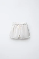 TEXTURED SHORTS