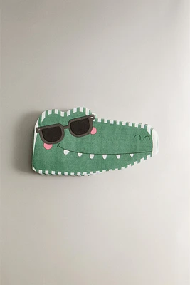 SERVIETTES DE TABLE PAPIER ENFANTS CROCODILE (LOT DE 20)