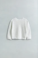 OPEN KNIT SWEATER