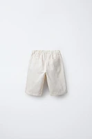 LONG CANVAS SHORTS