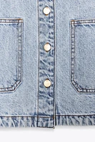 VESTE Z1975 EN JEAN À POCHES