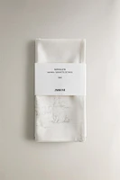 SET OF PRINTED COTTON NAPKINS (SET OF 2)