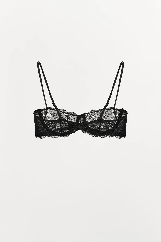 UNDERWIRE LACE BRA
