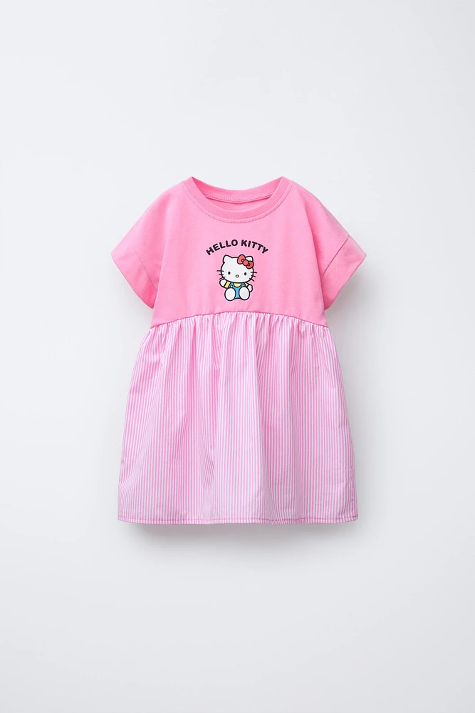 HELLO KITTY © SANRIO STRIPED COMBINATION T-SHIRT