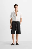 CHEMISE PATCHWORK BRODERIE AJOURÉE