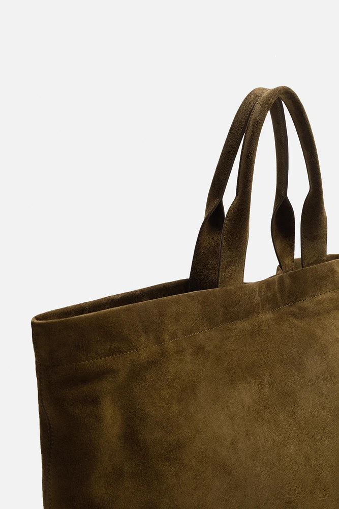LEATHER TOTE BAG