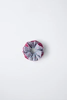 LARGE DOUBLE FLORAL HAIR TIE