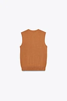 TEXTURED KNIT TOP