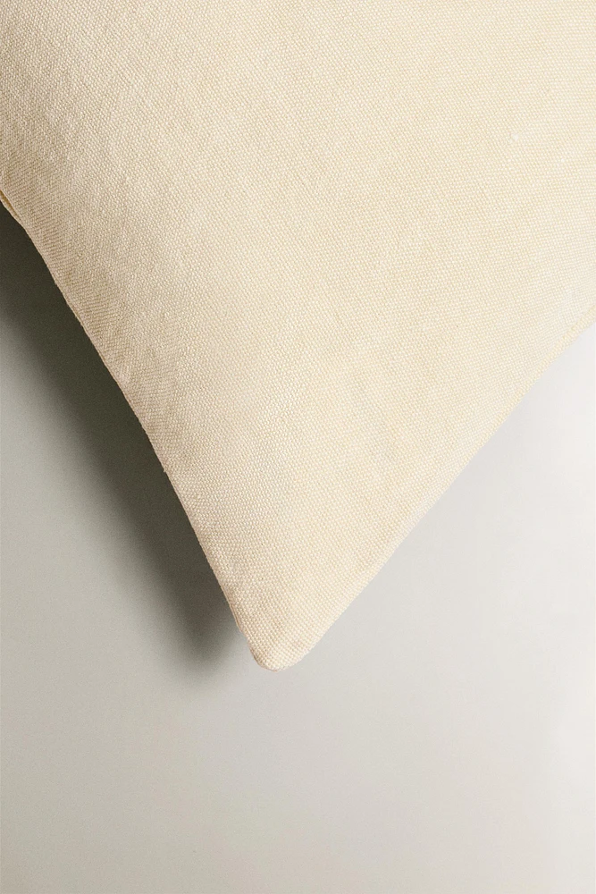 HOUSSE DE COUSSIN CHANVRE