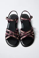 PRINTED SANDALS