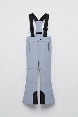 WINDPROOF AND WATER RESISTANT RECCO® SYSTEM SUSPENDER PANTS SKI COLLECTION