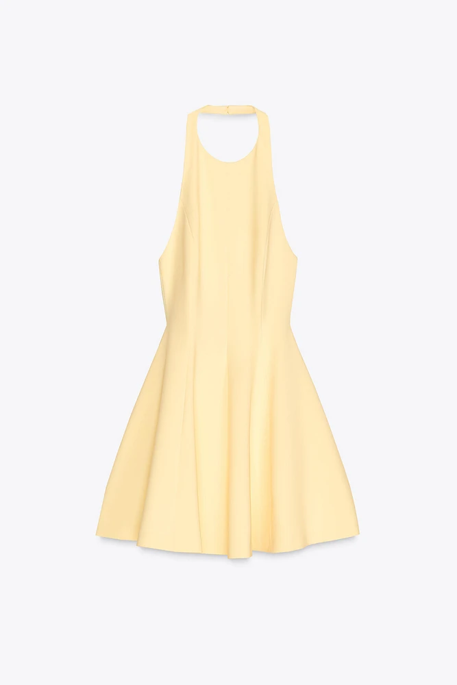 HALTER SHORT DRESS
