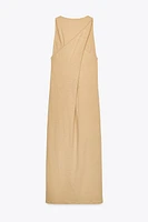 ROBE MIDI AVEC LIN