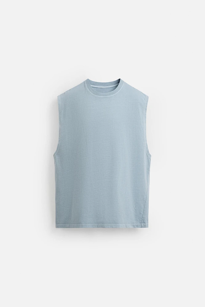 RELAXED FIT TANK T-SHIRT
