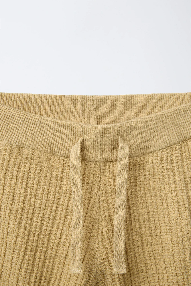 SHORT EN MAILLE