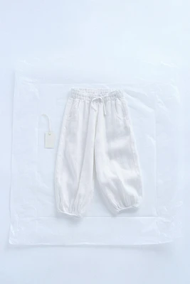 ZARA TIMELESS - 100% LINEN JOGGER PANTS