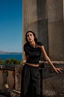 ASYMMETRIC POLYAMIDE TOP