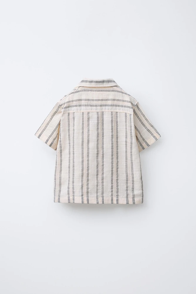 STRIPED RUSTIC SHIRT