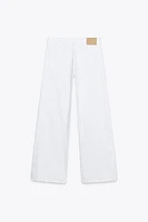 ZW COLLECTION WIDE LEG LOW-RISE JEANS