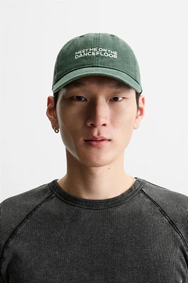 CASQUETTE DÉLAVÉE BRODÉE