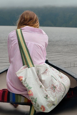 MAXI SAC SHOPPER TISSU FANTAISIE