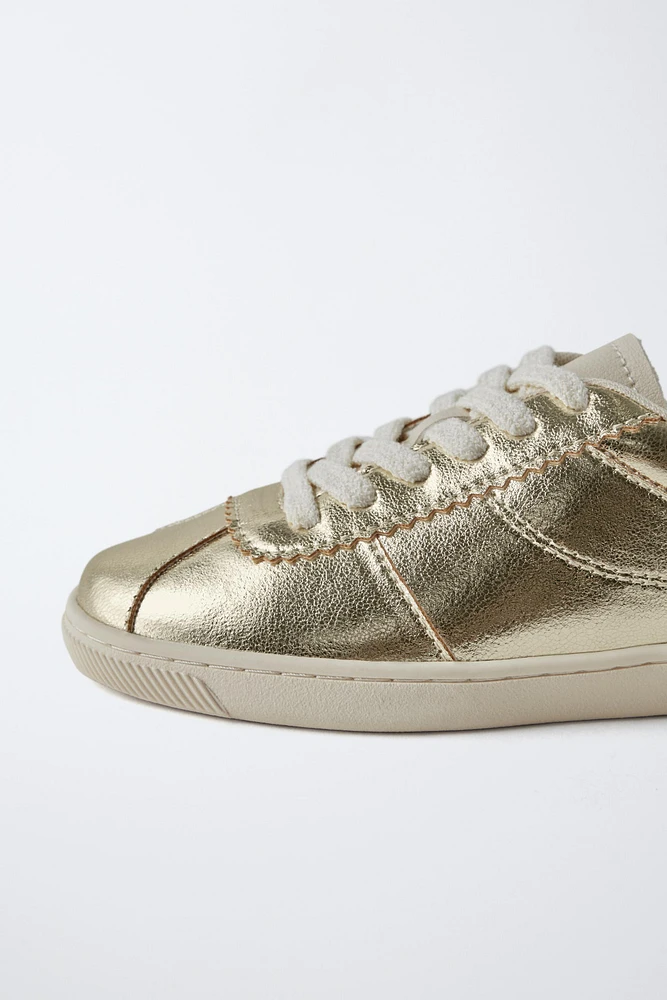 METALLIC SNEAKERS