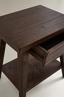 WOODEN NIGHTSTAND