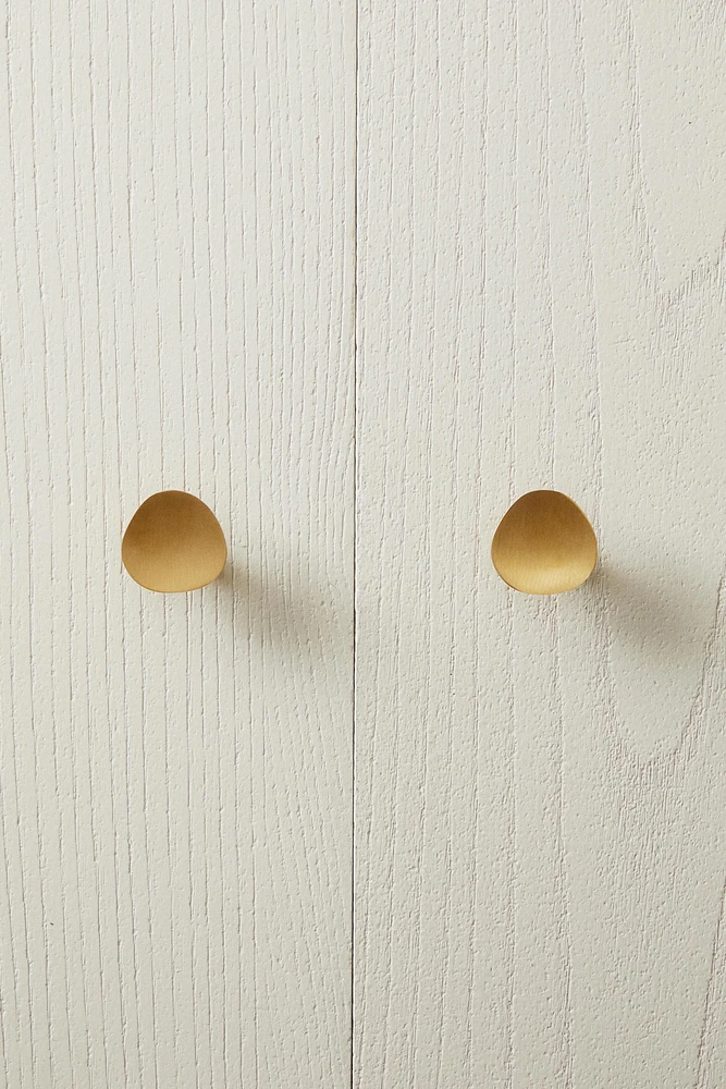 SET OF BRASS KNOBS (SET OF 2)