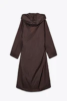 WATER REPELLENT PARACHUTE LONG JACKET
