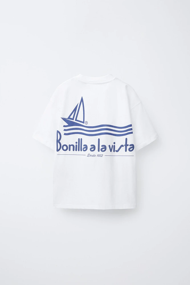 T-SHIRT IMPRIMÉ BONILLA A LA VISTA ® X ZARA