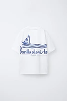T-SHIRT IMPRIMÉ BONILLA A LA VISTA ® X ZARA