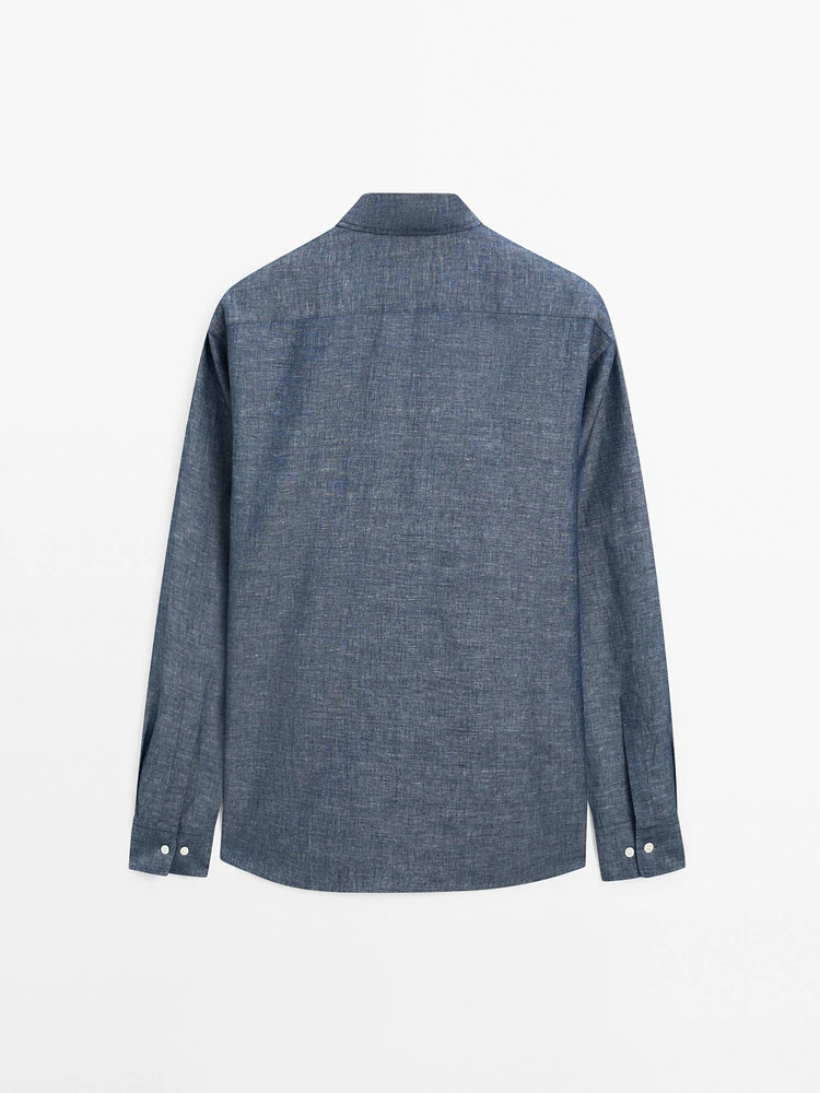 Chemise denim regular fit