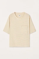 LIMITED EDITION FLOWY STRIPED T-SHIRT