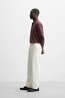 PANTALON CHINO À CHEVRONS