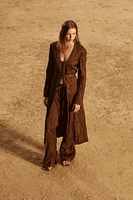 LIMITED EDITION TEXTURED FROCK COAT