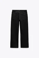 JEAN TRF CROPPED FLARE TAILLE HAUTE