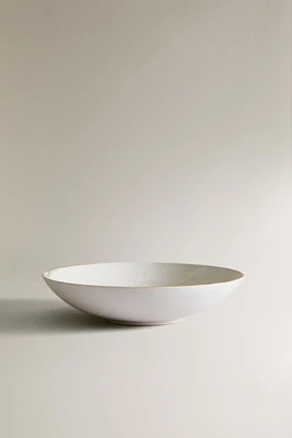 STONEWARE SOUP PLATE